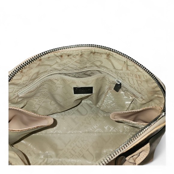 Furla Beige Leather Shoulder Bag - Picture 6 of 6